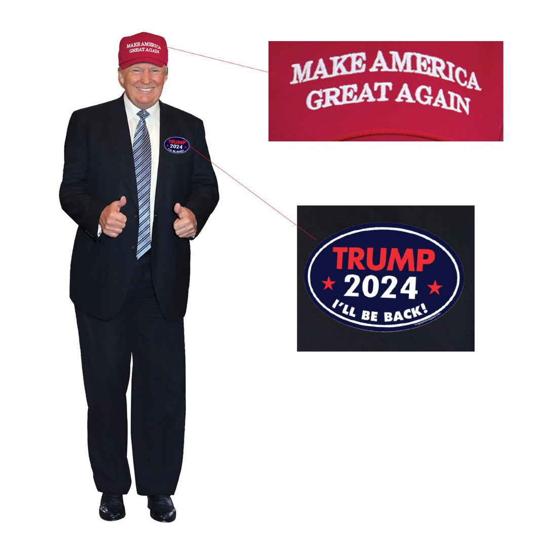 Trump 2024 Standup with Jacket Patch
