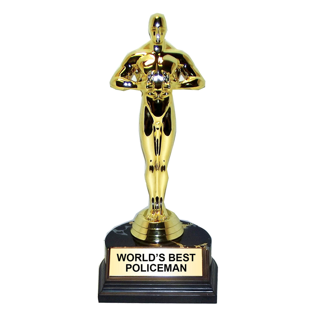 world's best policeman  Trophy (7 inches)