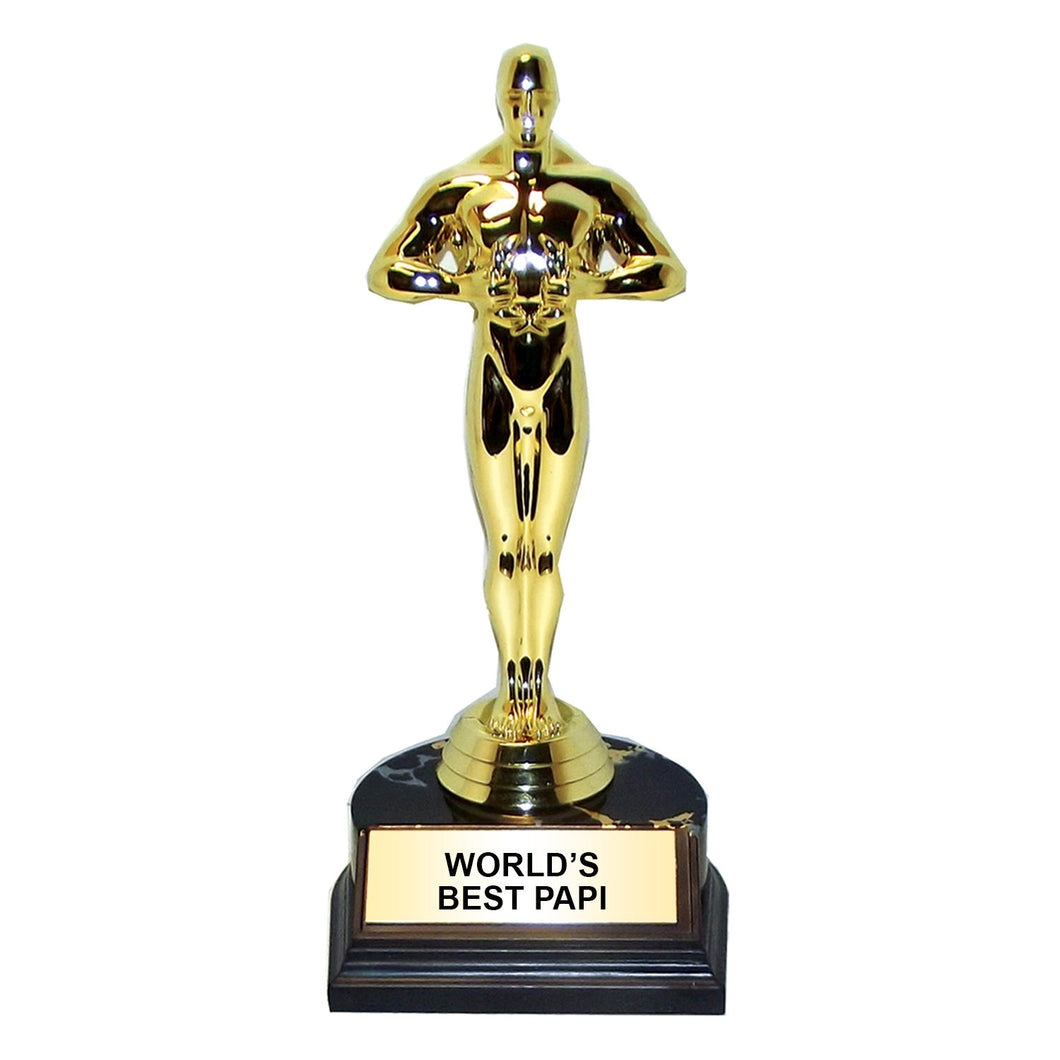 World's BEST PAPI 7 inch trophy