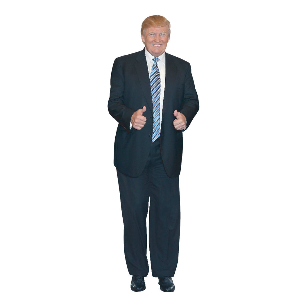 Donald Trump Life Size Cardboard Standup (Blue Tie)Cardboard Standup 6 ft