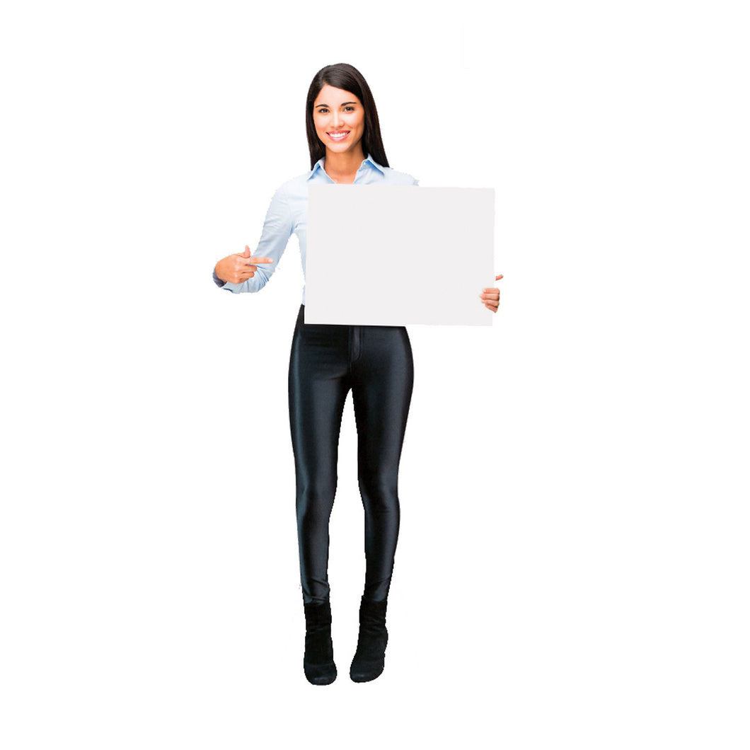 Directional Assistant Life Size Carboard Stand Up, 5 feet