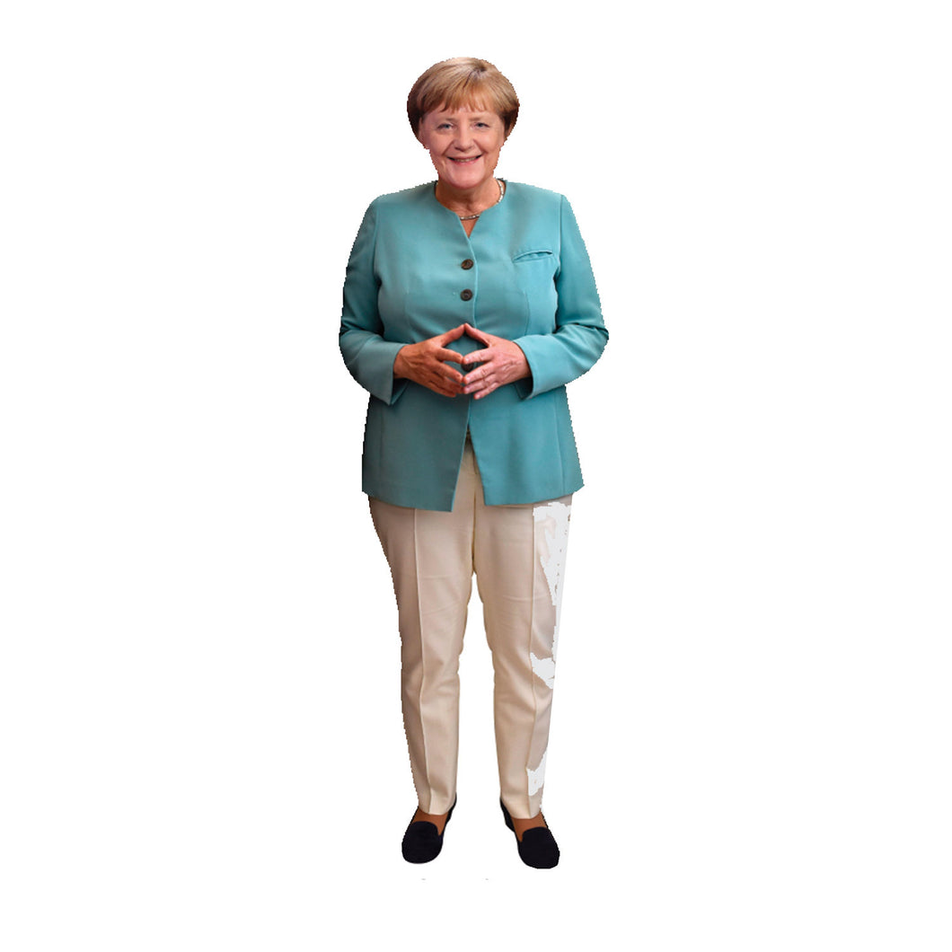 Chancellor Angela Merkel Life Size Carboard Stand Up, 5 feet
