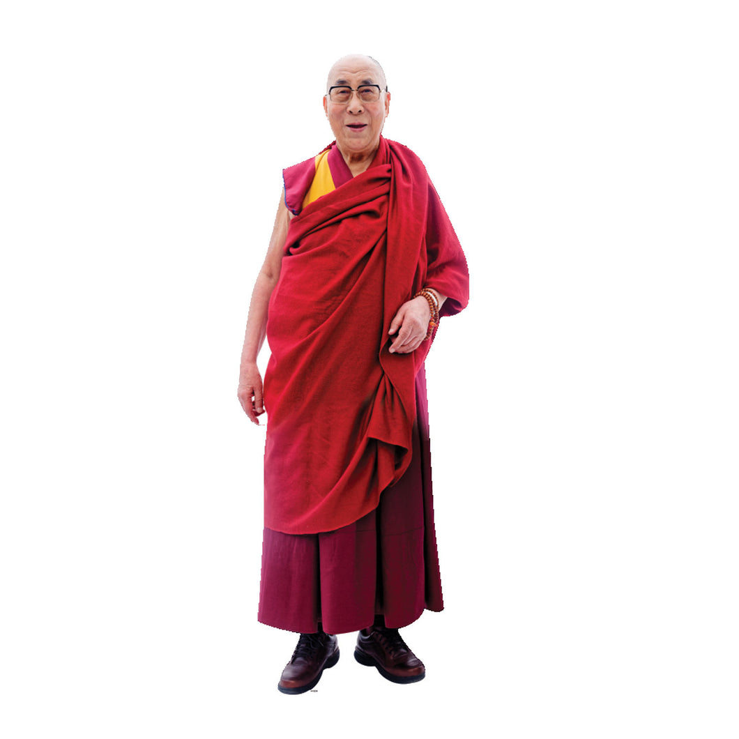 Dalai Lama Life Size Cardboard Stand Up, 5 feet