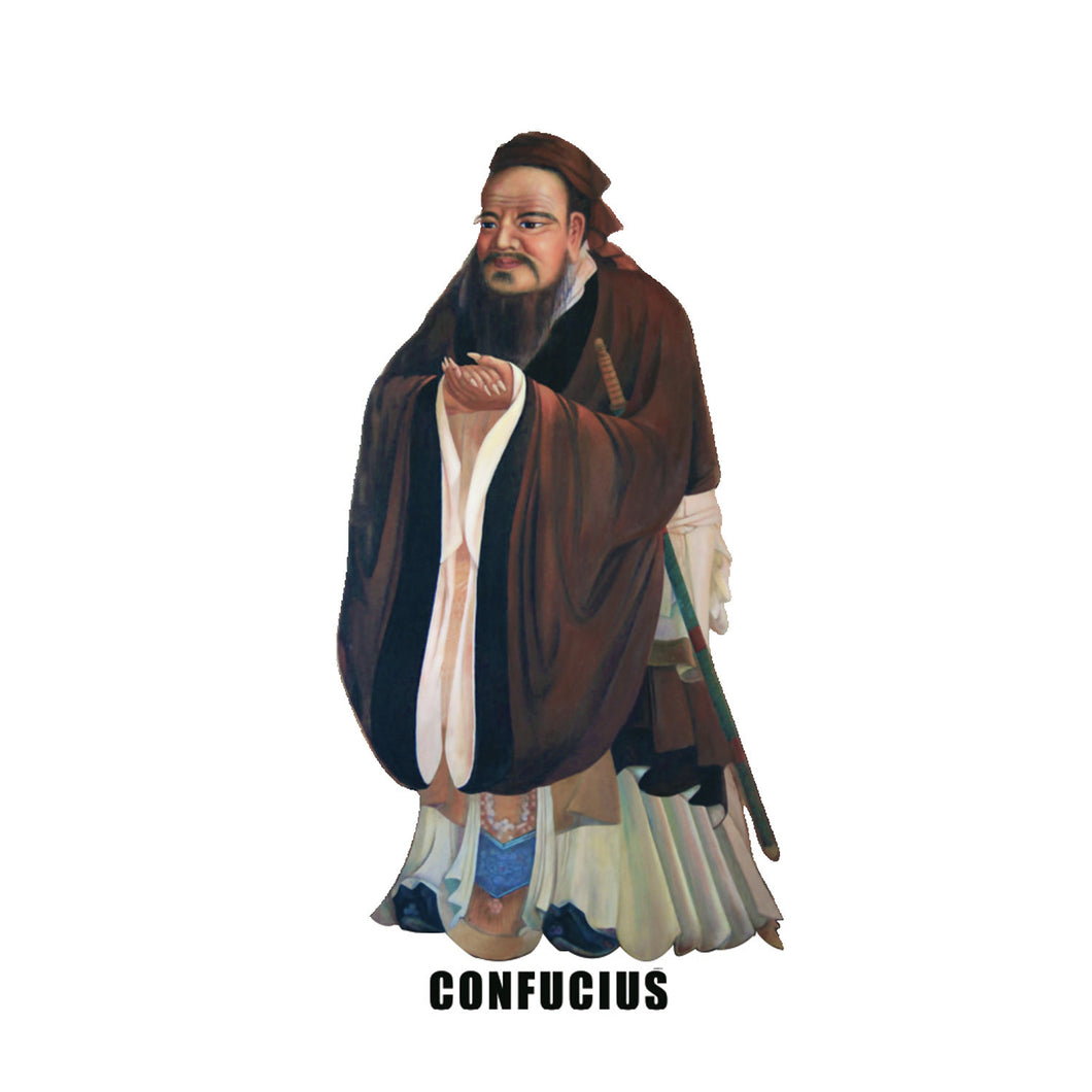 Confucius Life Size Carboard Stand Up, 6 feet…