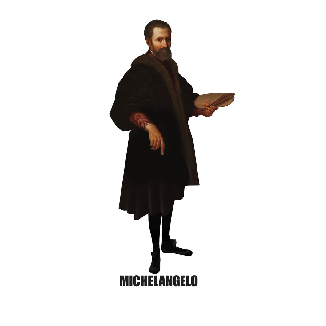 Michelangelo Carboard Stand Up 6FT