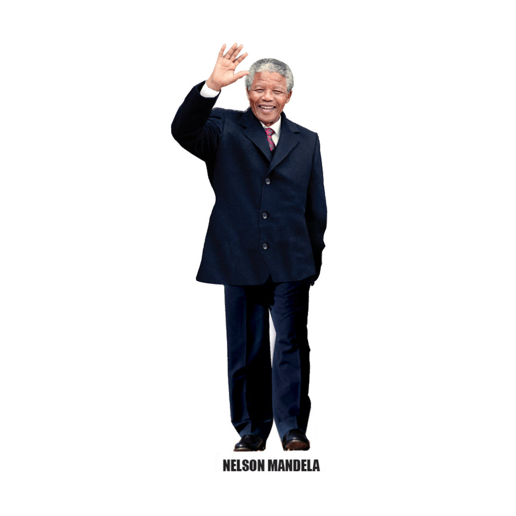 Nelson Mandela Life Size Carboard Stand Up 6Ft