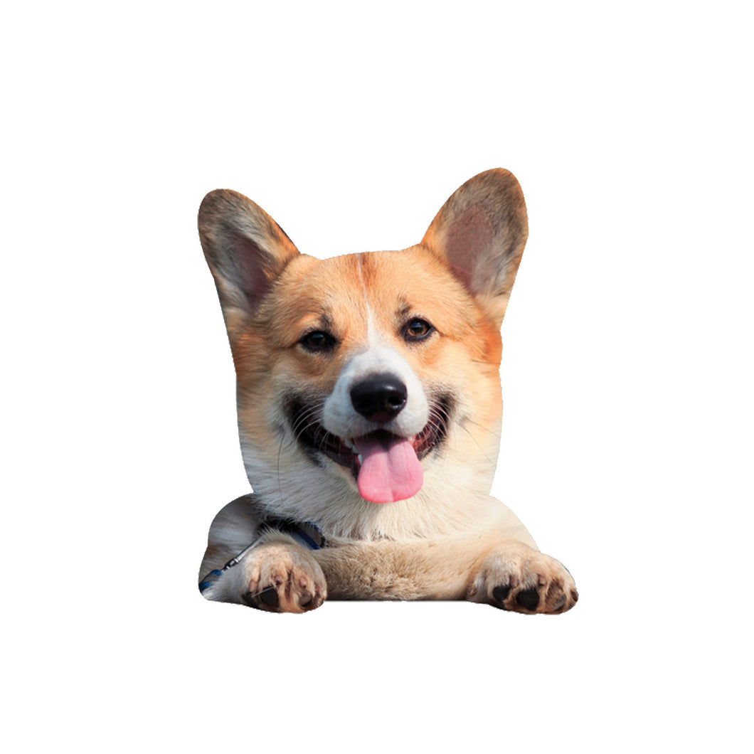 Brown Dog CarWindow Decal