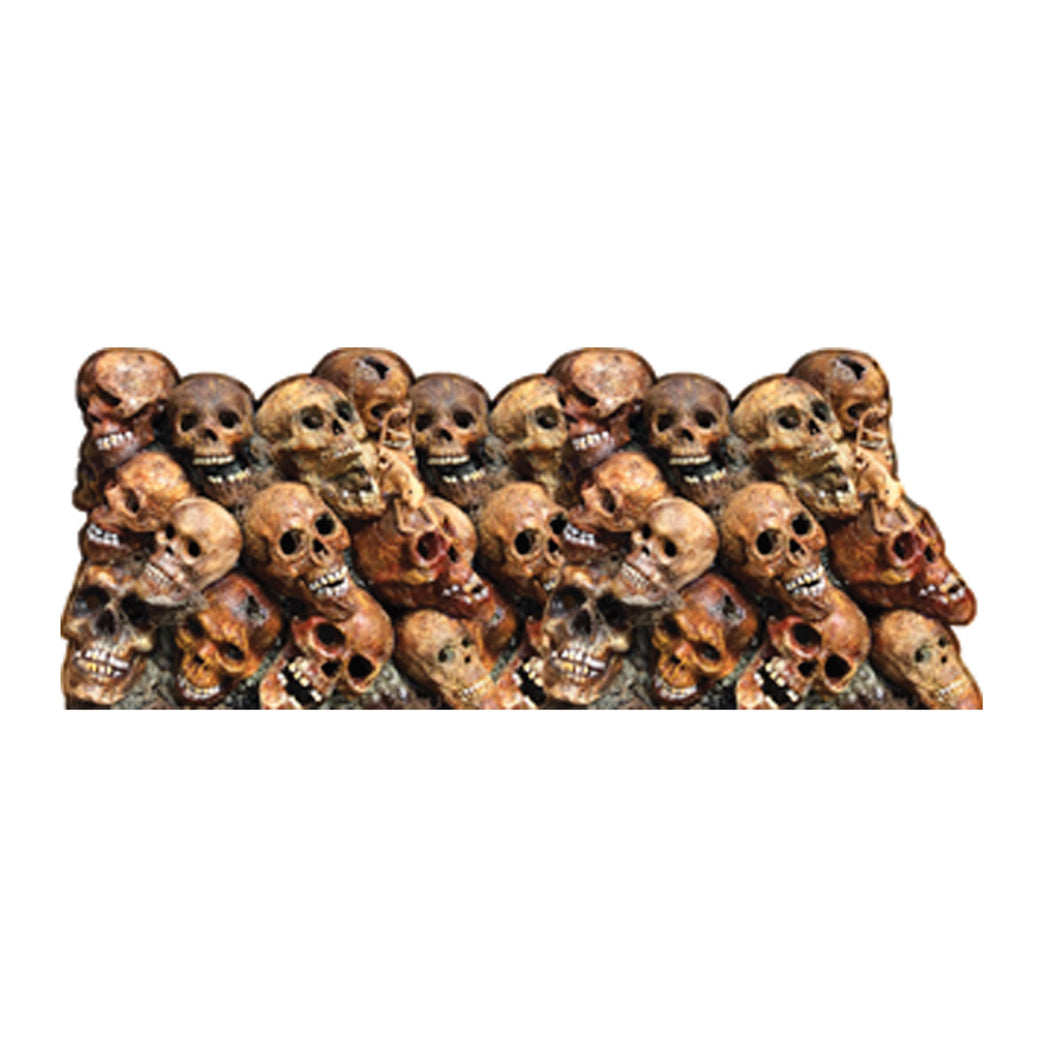 Halloween Haunted House Life Size Cardboard Stand Up (Pile of Skulls)…