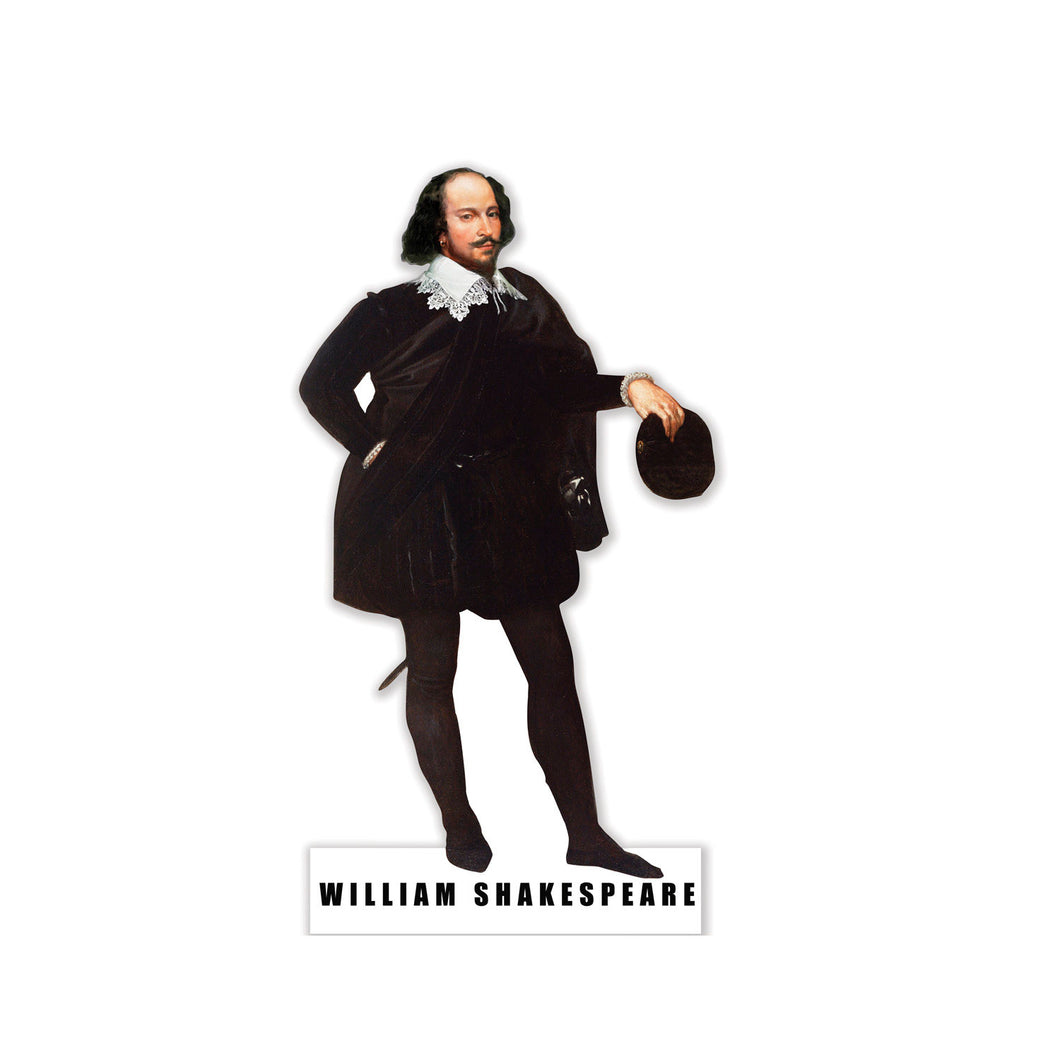 William Shakespeare Life Size Carboard Stand Up