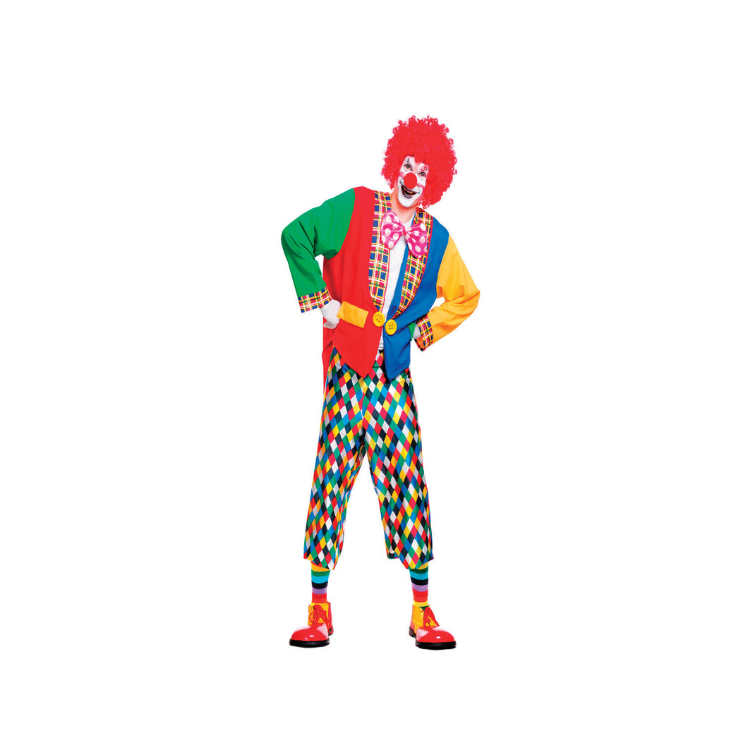 (Red Clown) Halloween Haunted House Cardboard Stand Up 6Ft