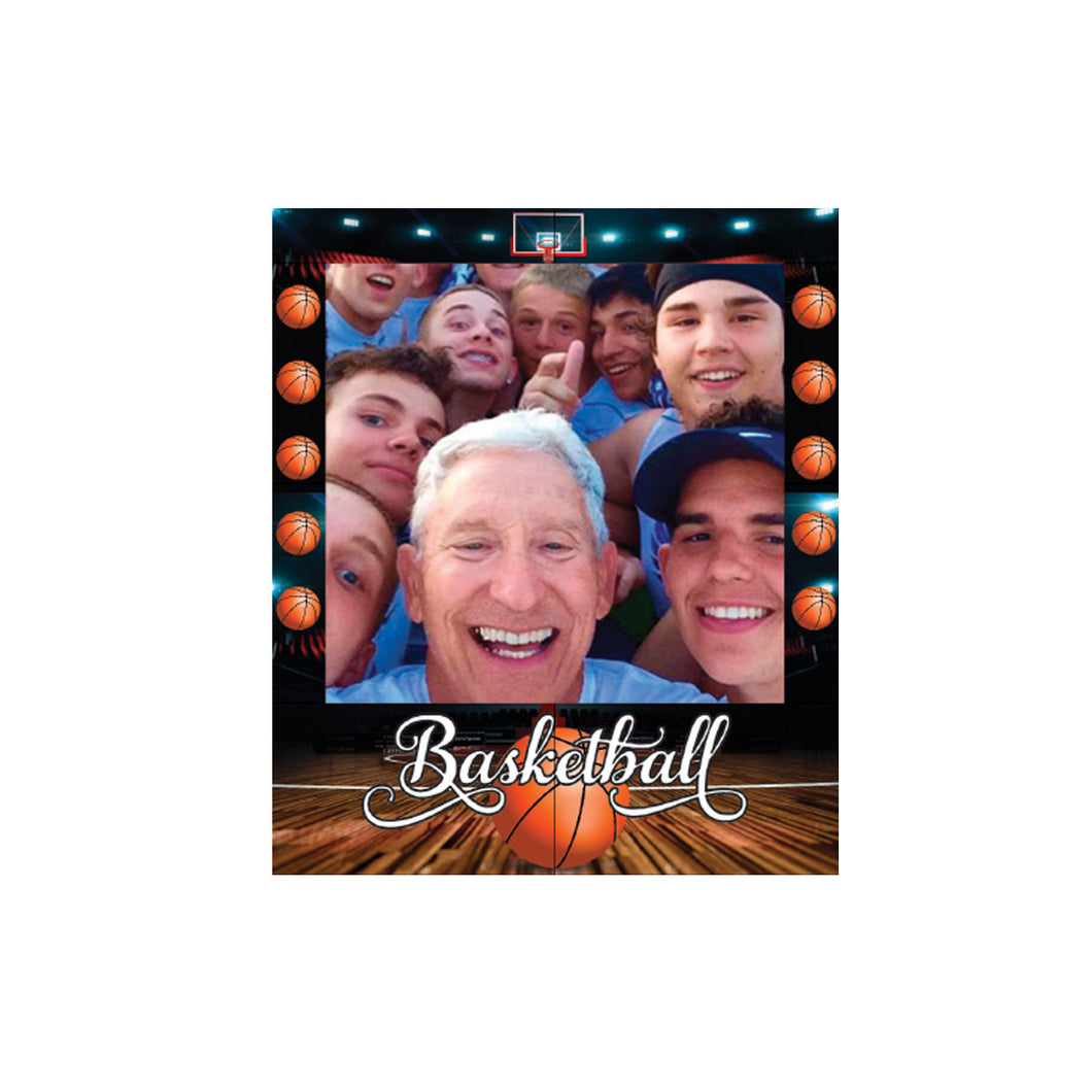 Basketball Birthday Party Photo Frame Prop, 35 X 30 inches