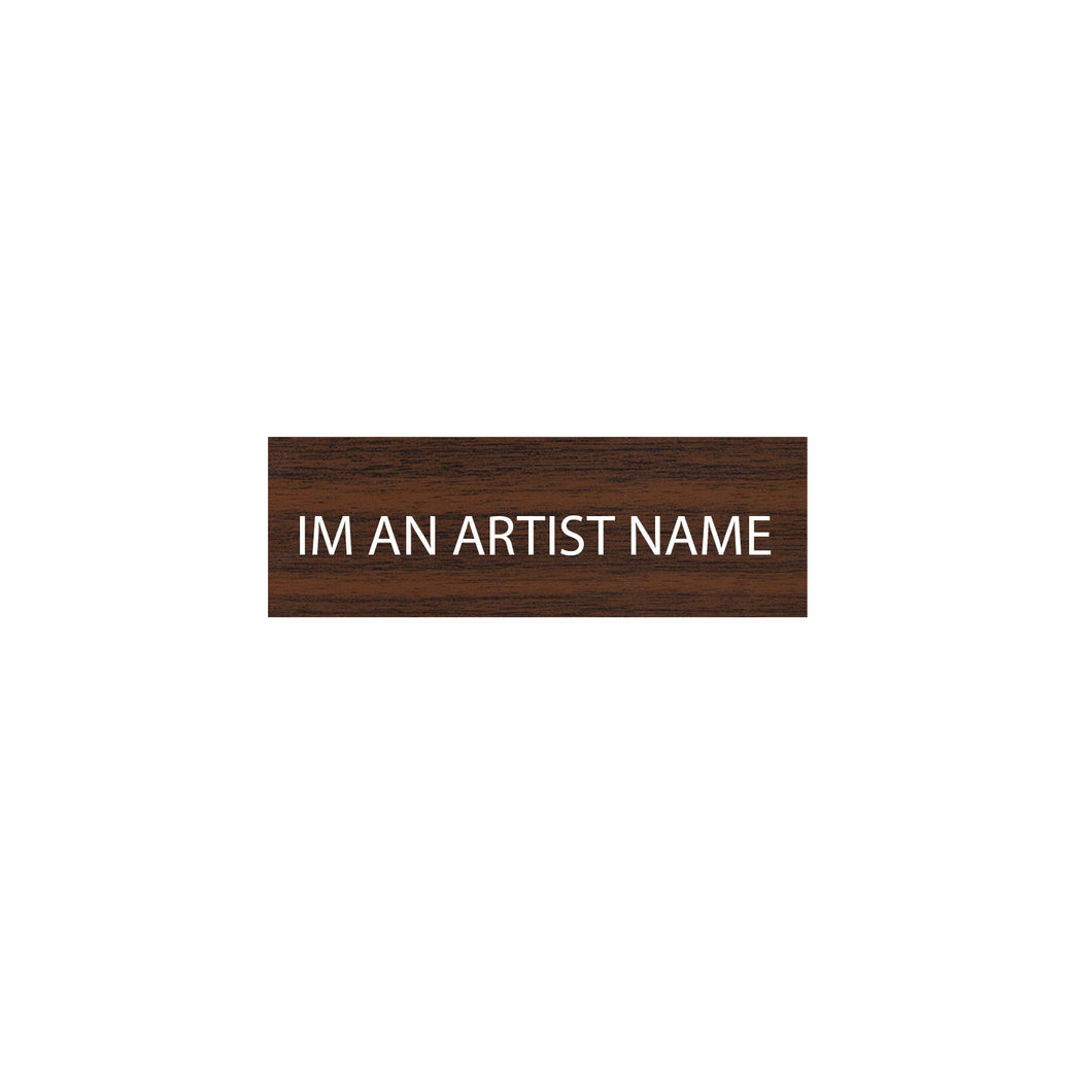 IM AN ARTIST NAME TAG