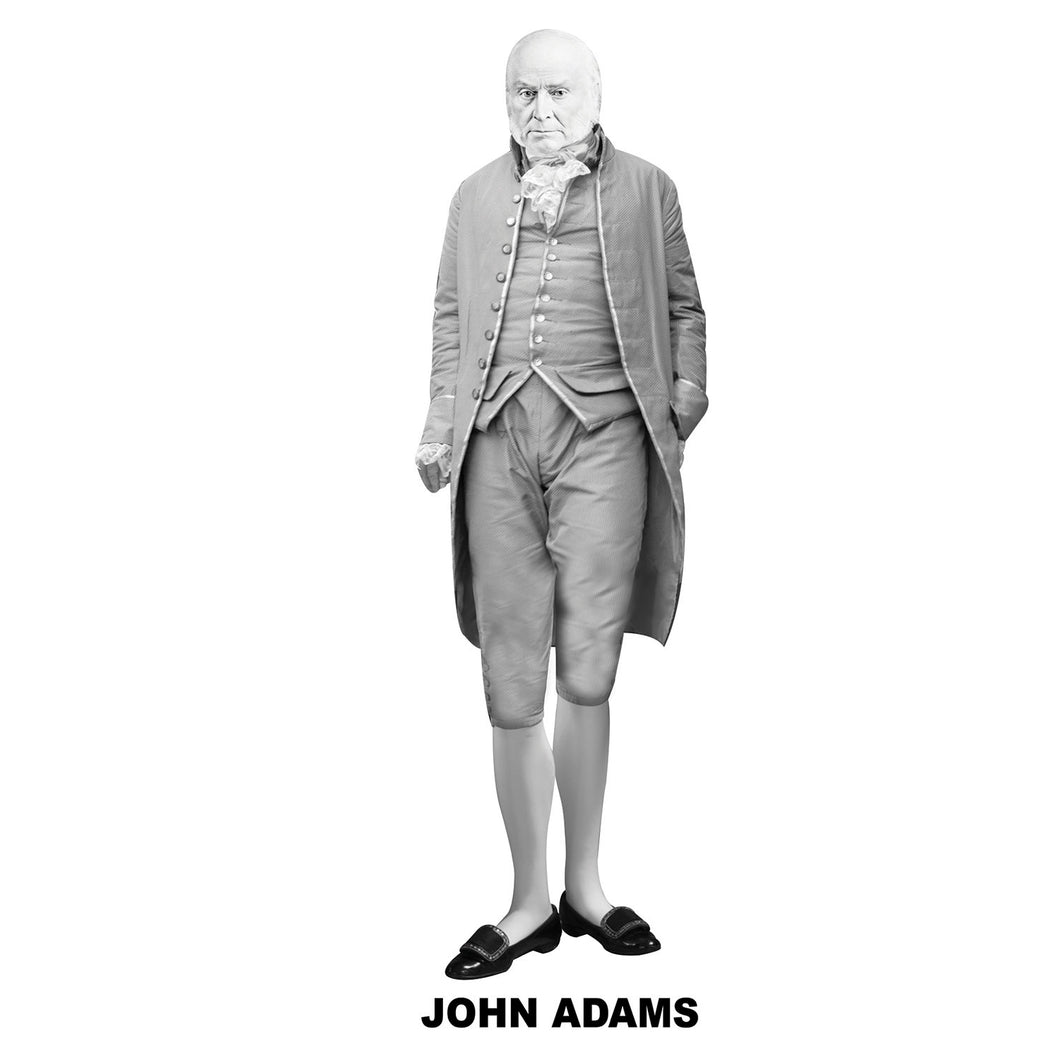 John Adams Cardboard Standup,6 Ft