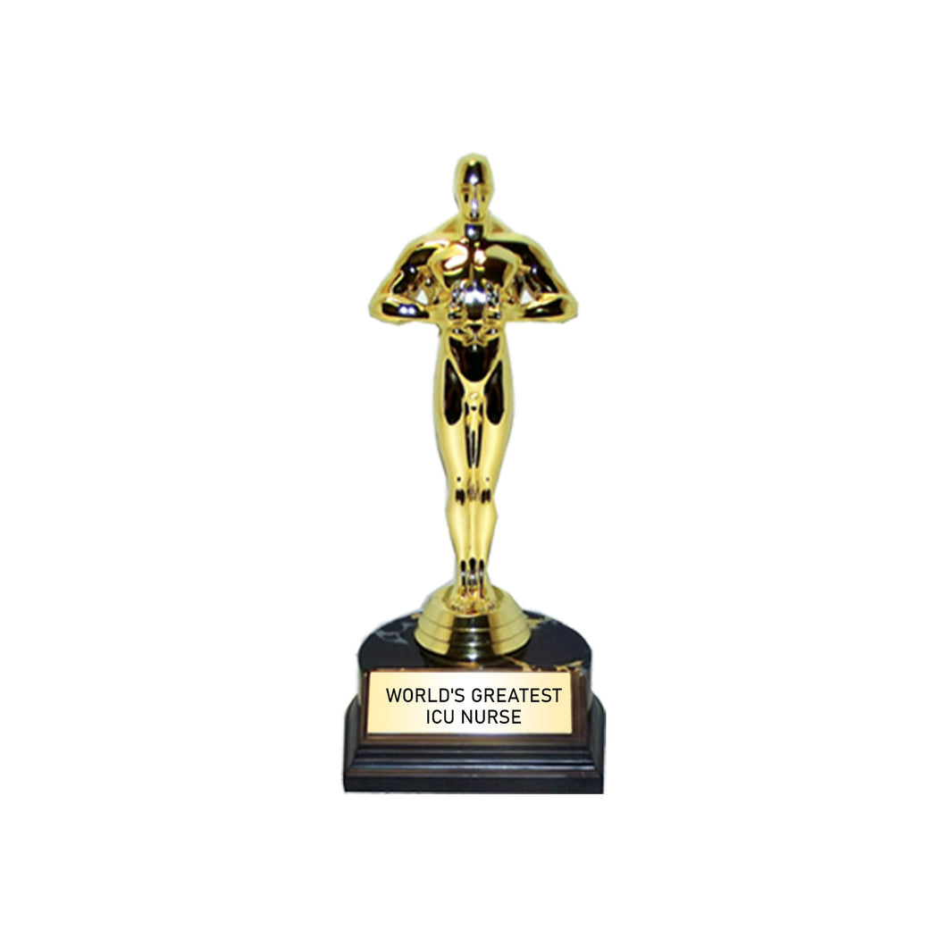 World's  Greatest ICU nurse Trophy (7 inches)