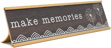 Load image into Gallery viewer, &quot; Make Memories&quot;(Brown/Gold)
