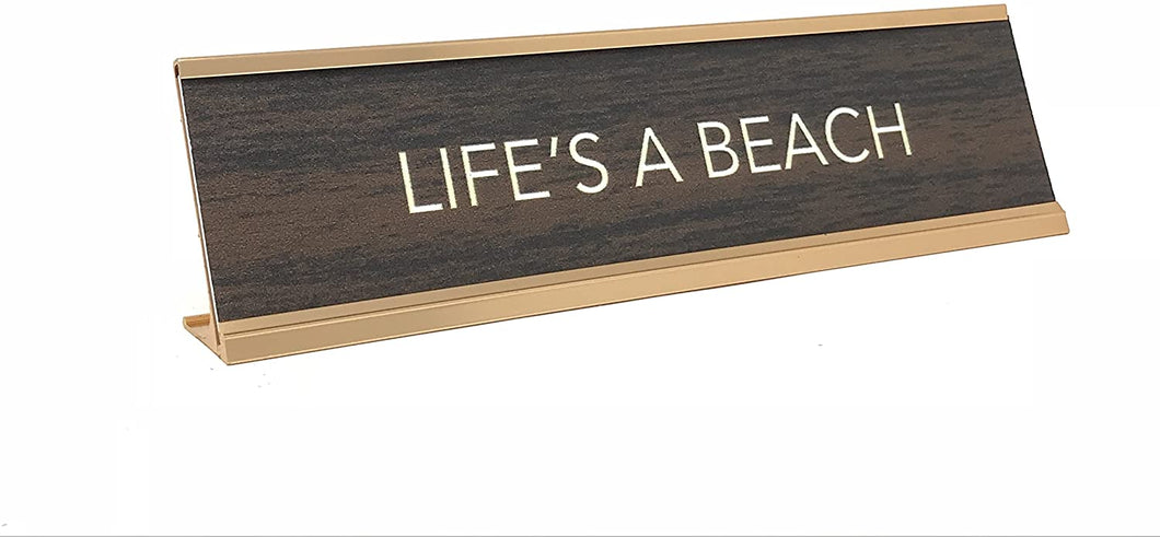 Lifes A Beach Dsk Sign