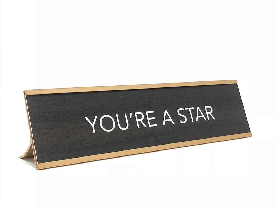 You're a Star, Brown/Gold)