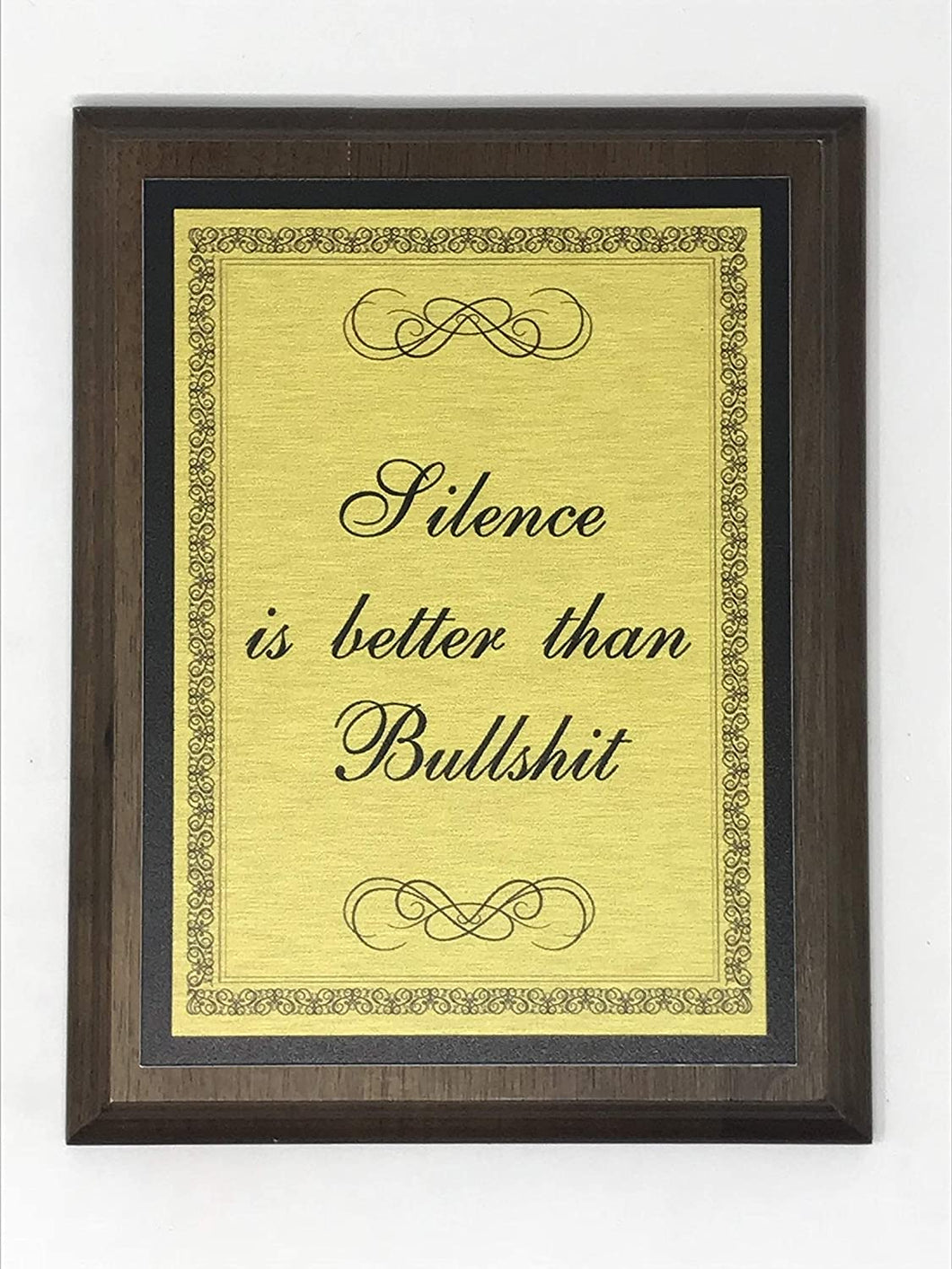 Elegant But Sassy Novelty Plaques (