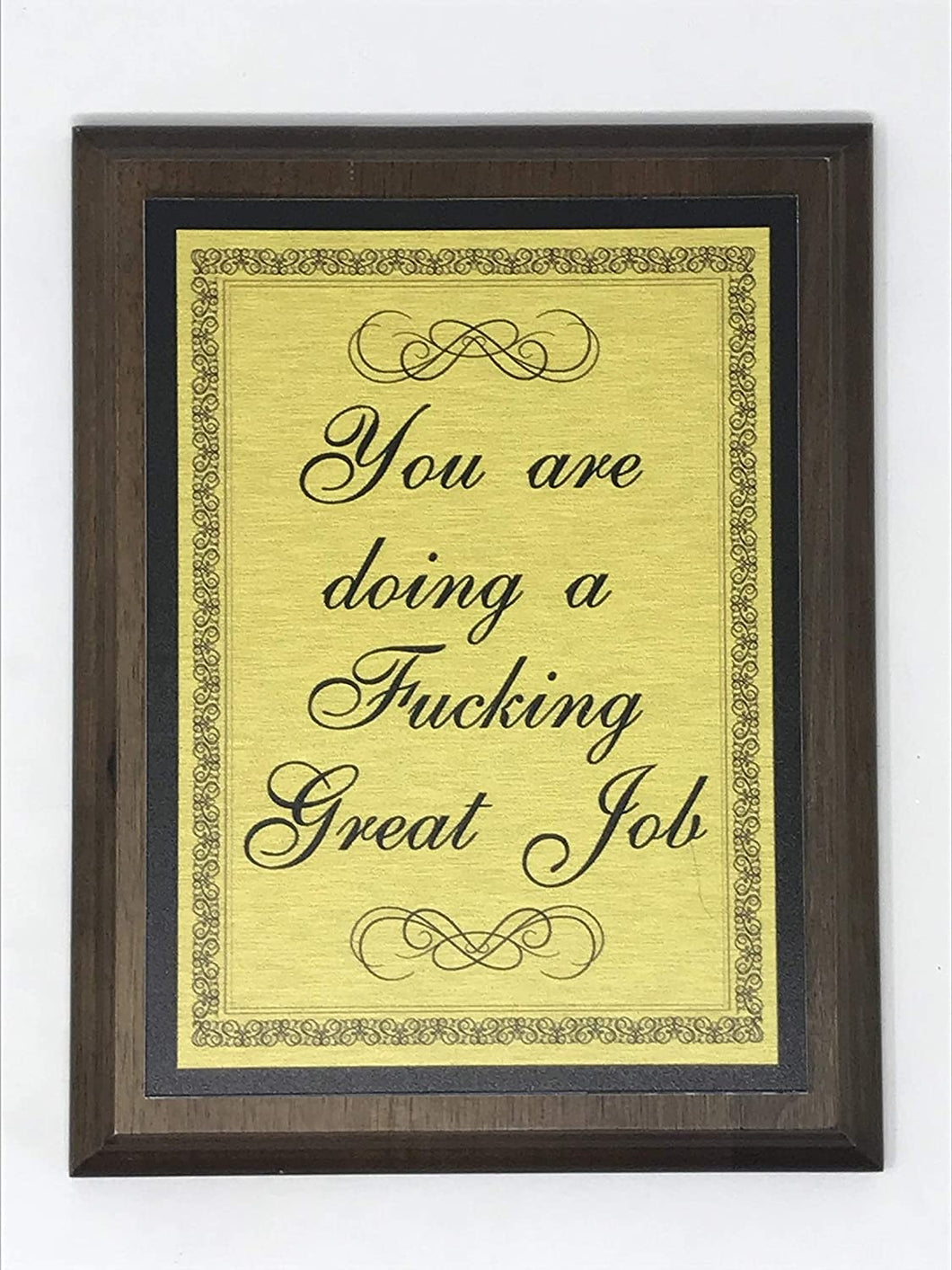 Elegant But Sassy Novelty Plaques (